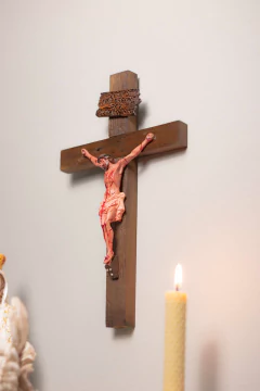 27cm Barroco - Crucifixo Realista Parede na internet