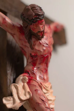 Imagem do 50cm Flagelo - Crucifixo Realista Parede
