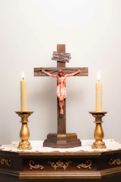 30cm Calvário - Crucifixo Realista Com Base - loja online
