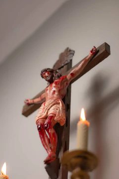 Imagem do 58cm Calvário - Crucifixo Realista com Base
