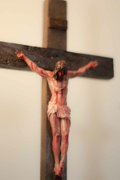 19cm Salvador - Crucifixo com Base Removível - loja online